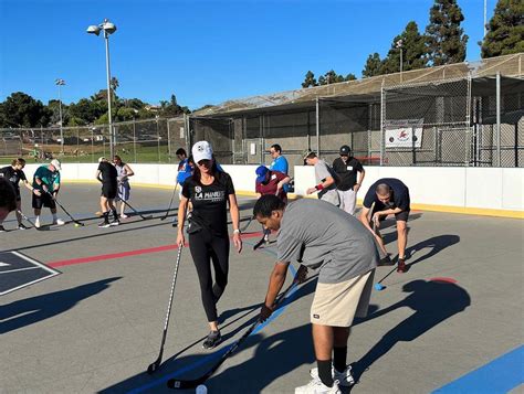 AEG's LA Kings Host Ball Hockey Clinic for Special Olympics Southern .